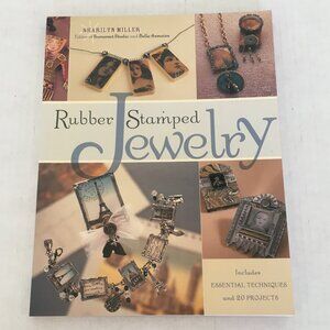 Rubber stamped jewelry PB book essential techniques and 20 projects craft supply